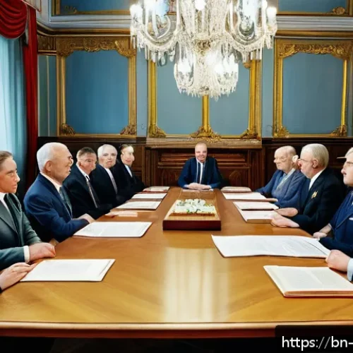 Home 31 에스토니아의 유명 정치인 및 역사적 인물 - A detailed scene depicting a secret political meeting room in Estonia during a period of political i...